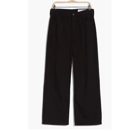 rag & bone Pants - rag & bone Lori Mid Rise Wide Leg Pants